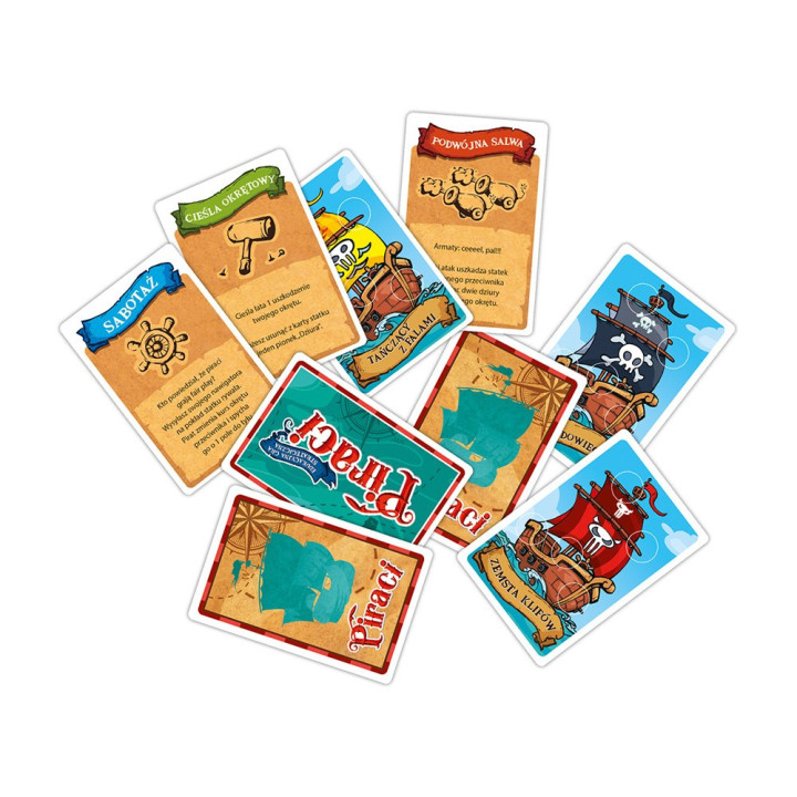 Piraci gra planszowa przygoda strategia GR0293