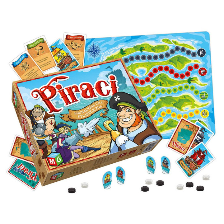 Piraci gra planszowa przygoda strategia GR0293