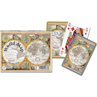 Karty standard "Mapa świata" PIATNIK