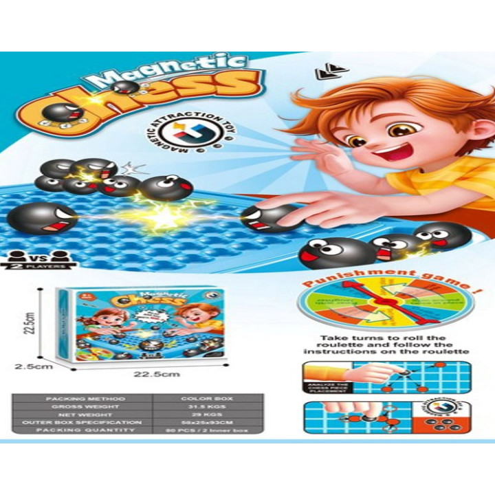 Magnetyczna Gra Planszowa Zręcznościowa