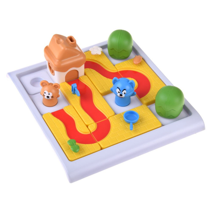 Gra planszowa ŚCIEŻKI - rozwiązywanie logicznych łamigłówek 48 zdań ZA5818