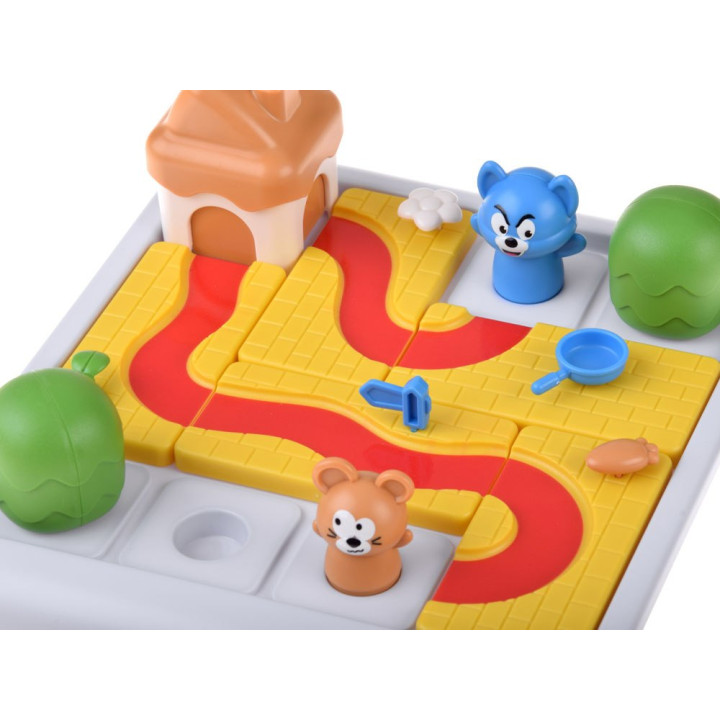 Gra planszowa ŚCIEŻKI - rozwiązywanie logicznych łamigłówek 48 zdań ZA5818