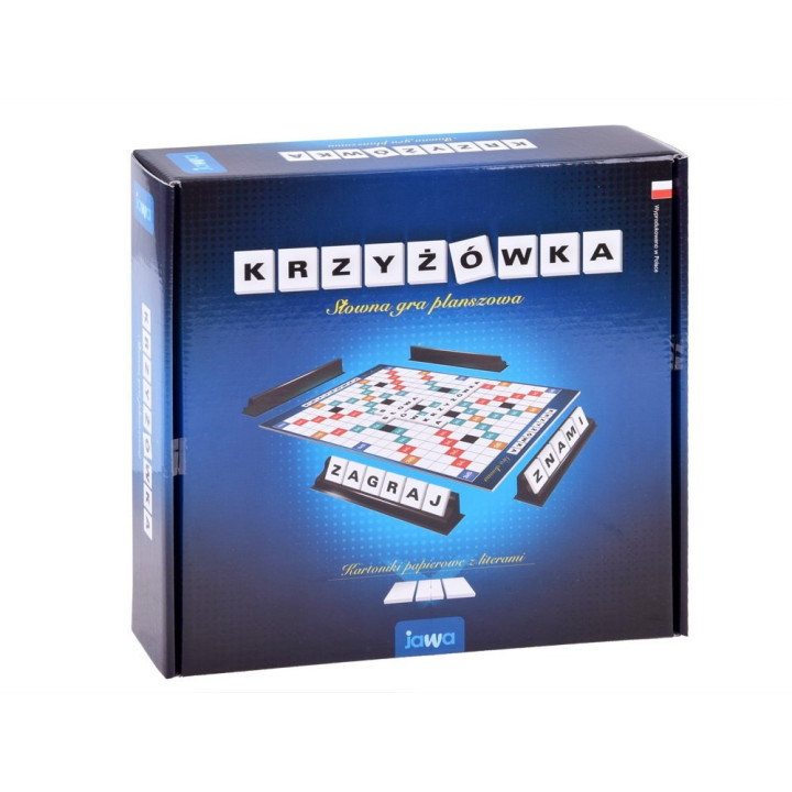 Jawa Słowna gra planszowa KRZYŻÓWKA - edukacyjna rozgrywka GR0126