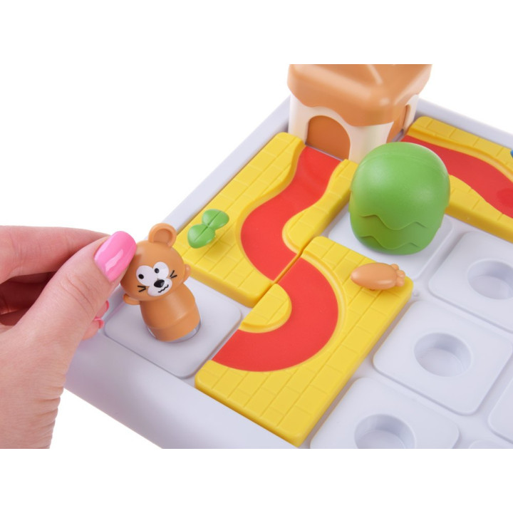 Gra planszowa ŚCIEŻKI - rozwiązywanie logicznych łamigłówek 48 zdań ZA5818