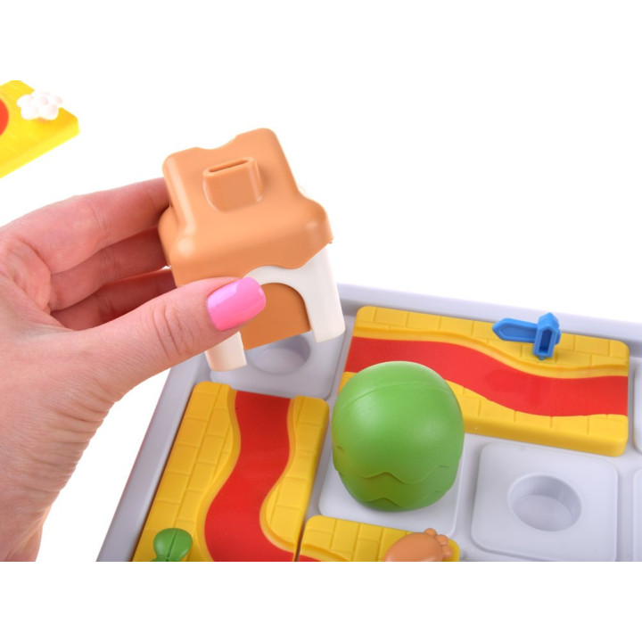 Gra planszowa ŚCIEŻKI - rozwiązywanie logicznych łamigłówek 48 zdań ZA5818