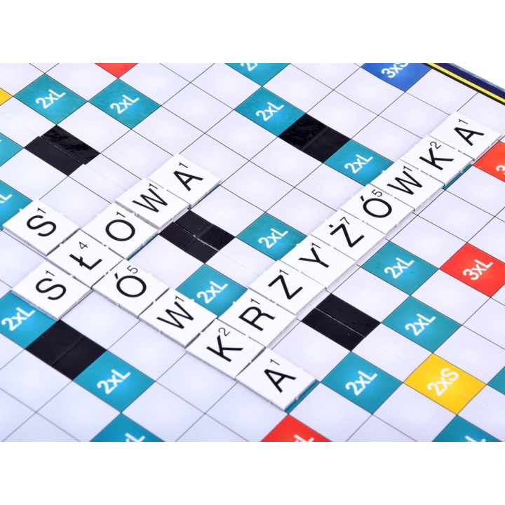 Jawa Słowna gra planszowa KRZYŻÓWKA - edukacyjna rozgrywka GR0126