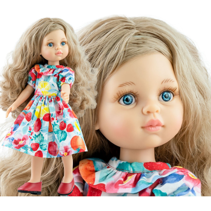 CUDOWNA HISZPAŃSKA LALKA PAOLA REINA 32 CM 04466