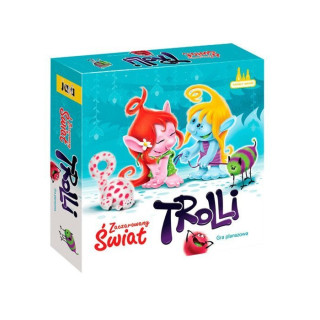 Jawa Gra planszowa Zaczarowany Świat TROLLI - magiczna gra rodzinna GR0137