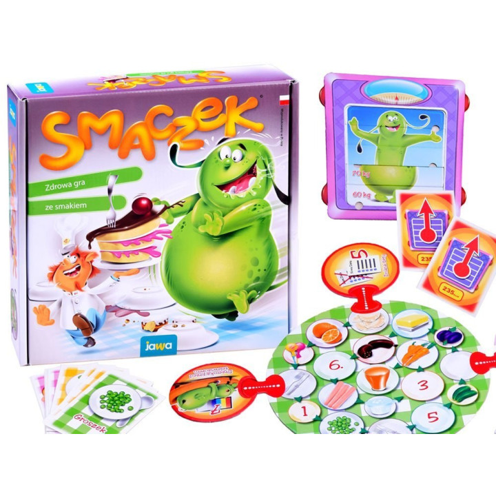 Jawa Rodzinna gra planszowa SMACZEK - zdrowa gra ze smakiem GR0362