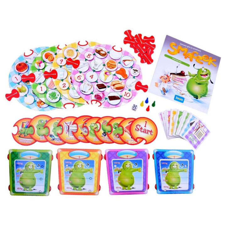 Jawa Rodzinna gra planszowa SMACZEK - zdrowa gra ze smakiem GR0362