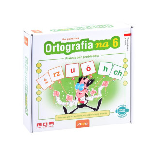 Jawa Edukacyjna gra planszowa Ortografia na 6 Nauka poprawnej pisowni GR0382
