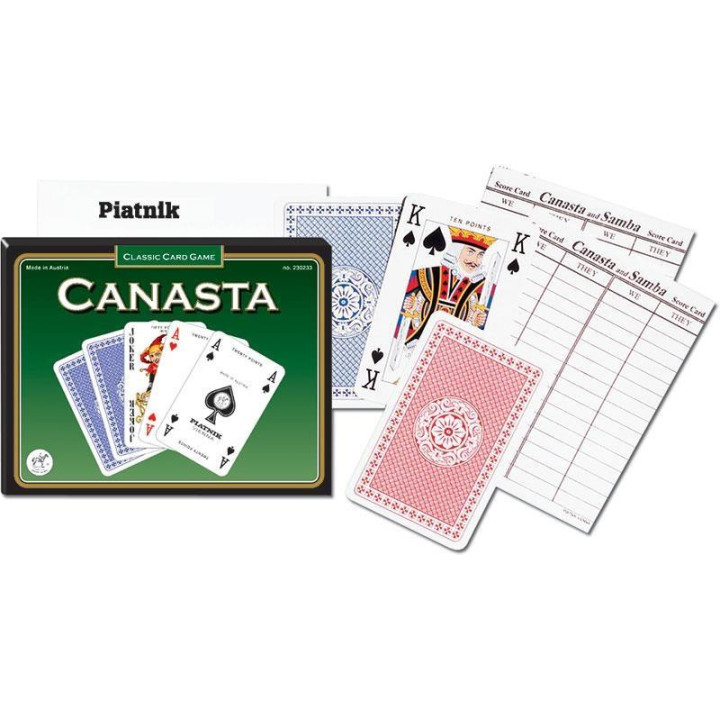 Karty kanasta "Kanasta 2 Talie" PIATNIK