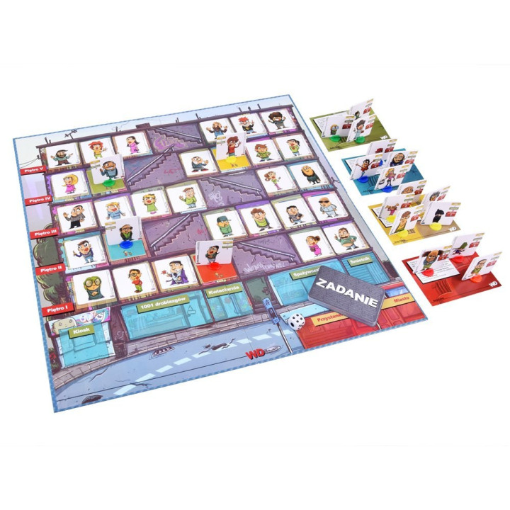 Jawa Towarzyska gra planszowa WOJNY DOMOWE - rozwiązuj zadania GR0383