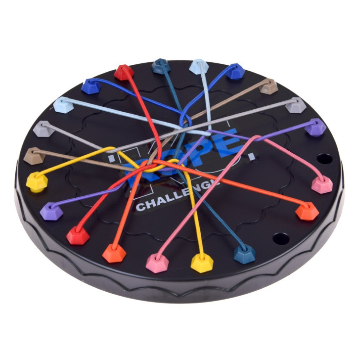 Logiczna gra planszowa LINY - ułóż i rozplątaj sprytnie sznurki GR0769