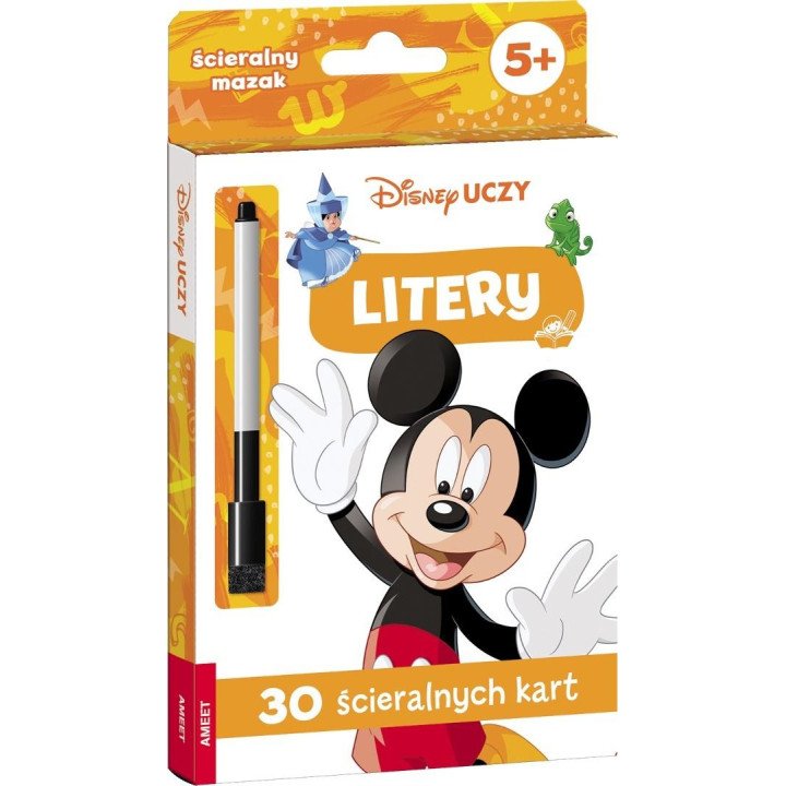 Disney Uczy. Litery. Karty