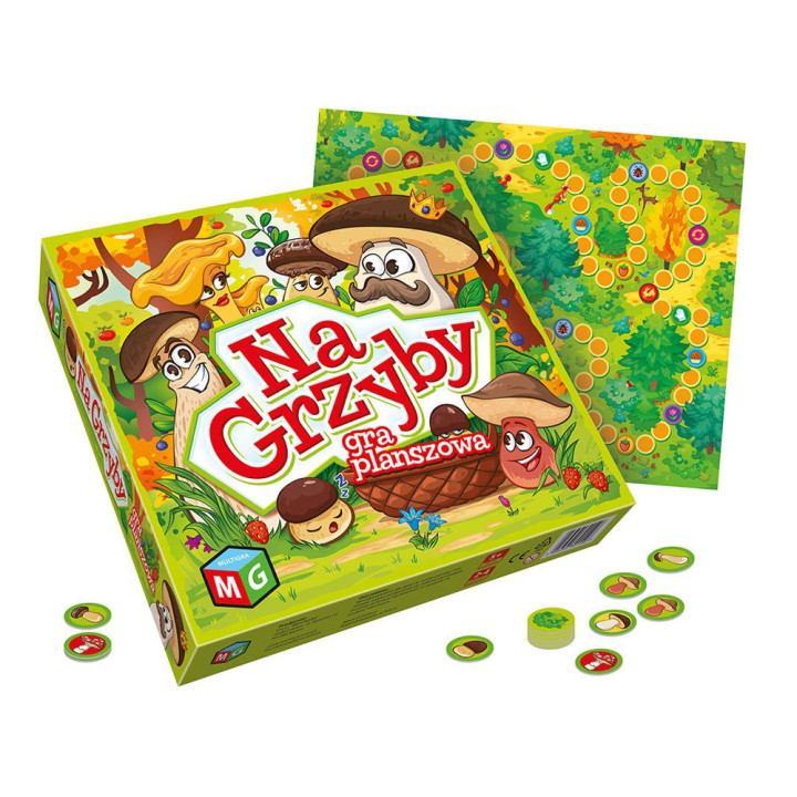 Przygodowa Gra planszowa Na grzyby GR0397