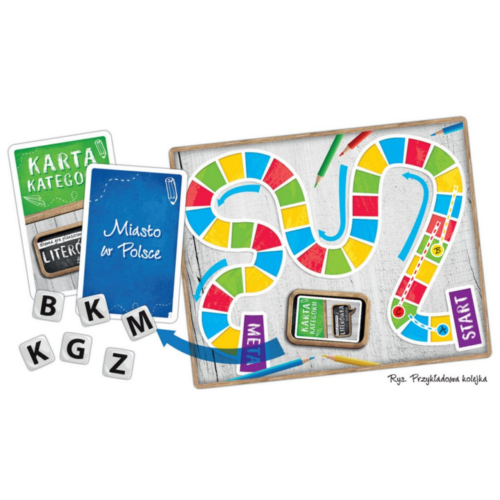 Multigra Literówka słowna gra planszowa GR0569
