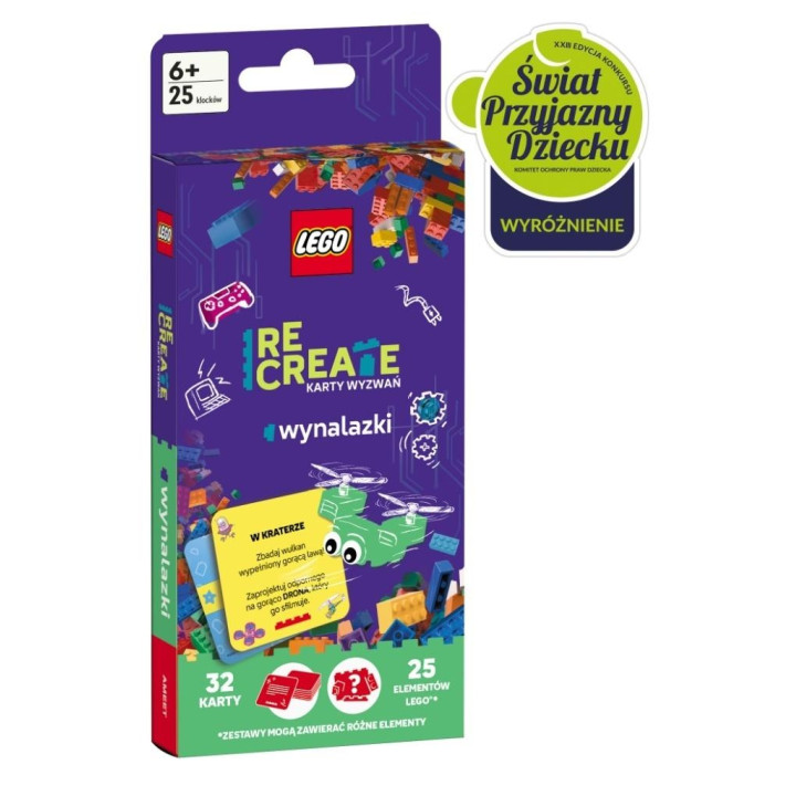 Lego Recreate. Karty Wyzwań. Wynalazki