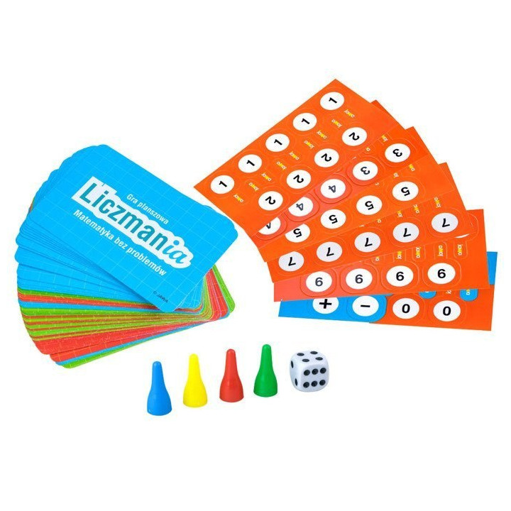 Jawa Edukacyjna gra planszowa LICZMANIA - matematyka bez problemów GR0286