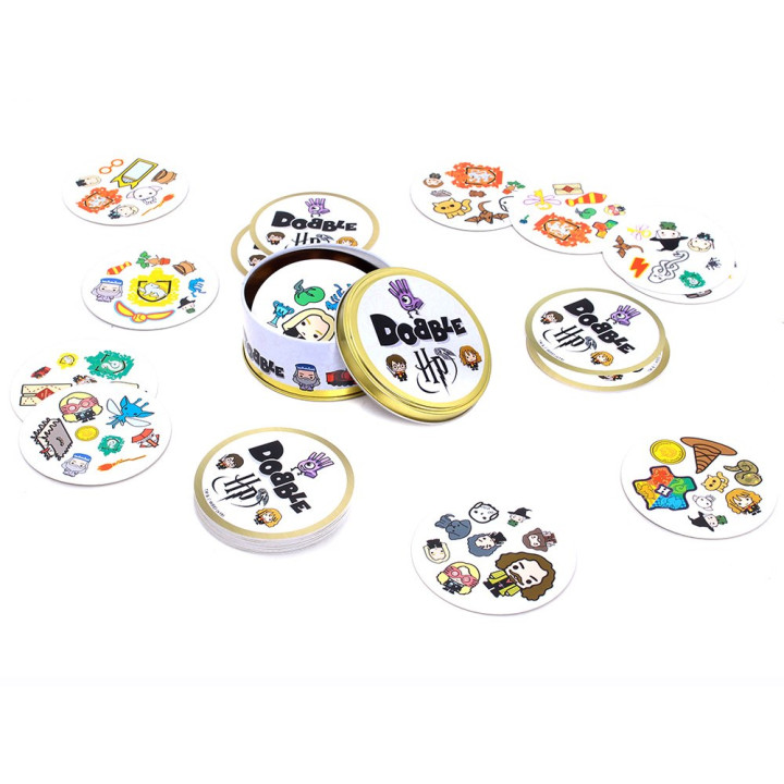 Gra Karciana gra Dobble Harry Potter - okrągłe karty do gry GR0772