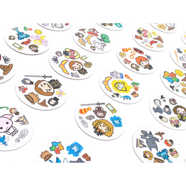 Gra Karciana gra Dobble Harry Potter - okrągłe karty do gry GR0772