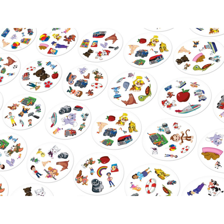 Rebel Karciana gra Dobble Psi Patrol - okrągłe karty do gry GR0759