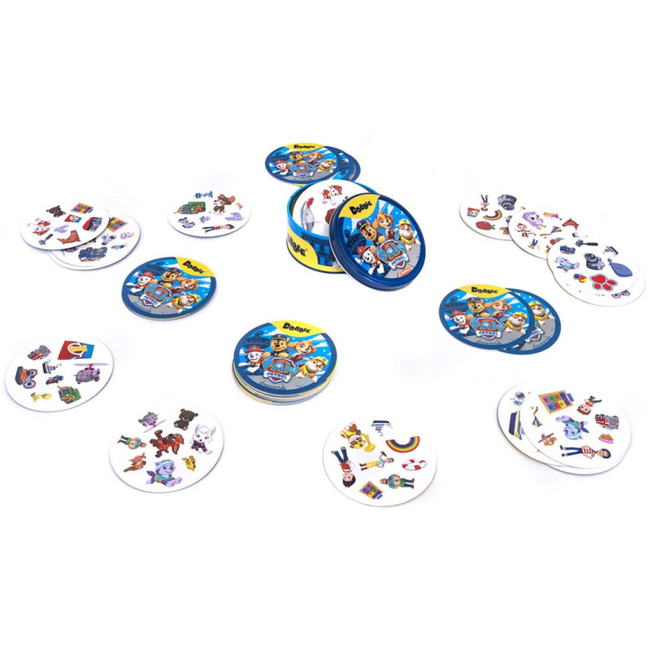 Rebel Karciana gra Dobble Psi Patrol - okrągłe karty do gry GR0759