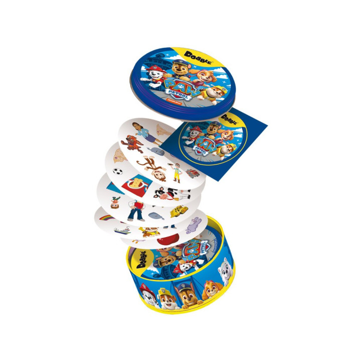 Rebel Karciana gra Dobble Psi Patrol - okrągłe karty do gry GR0759