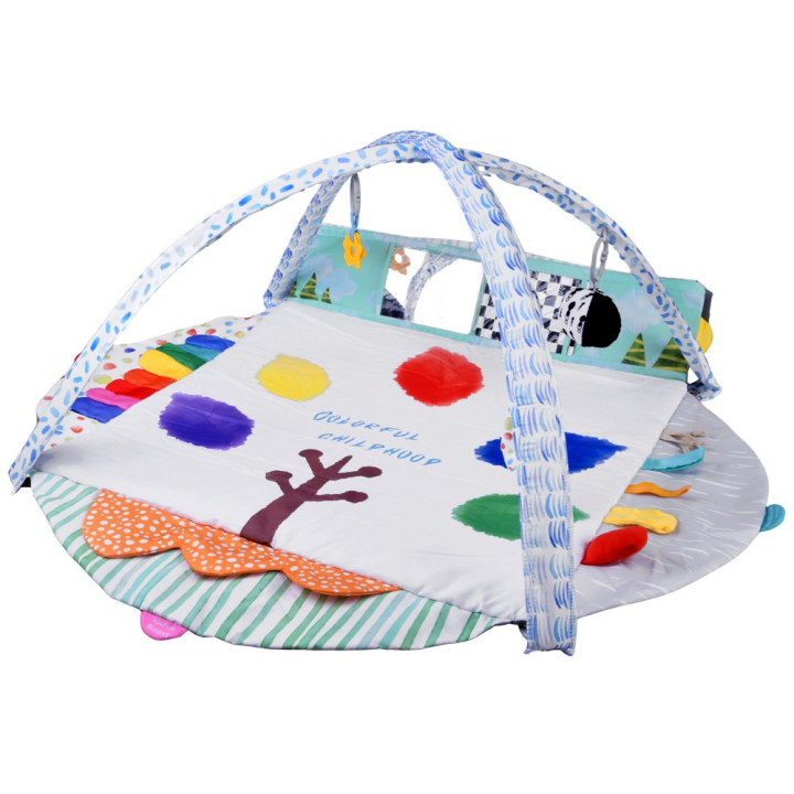 Duża Mata edukacyjna dla dziecka + Karty kontrastowe gryzaki zabawki ZA5911