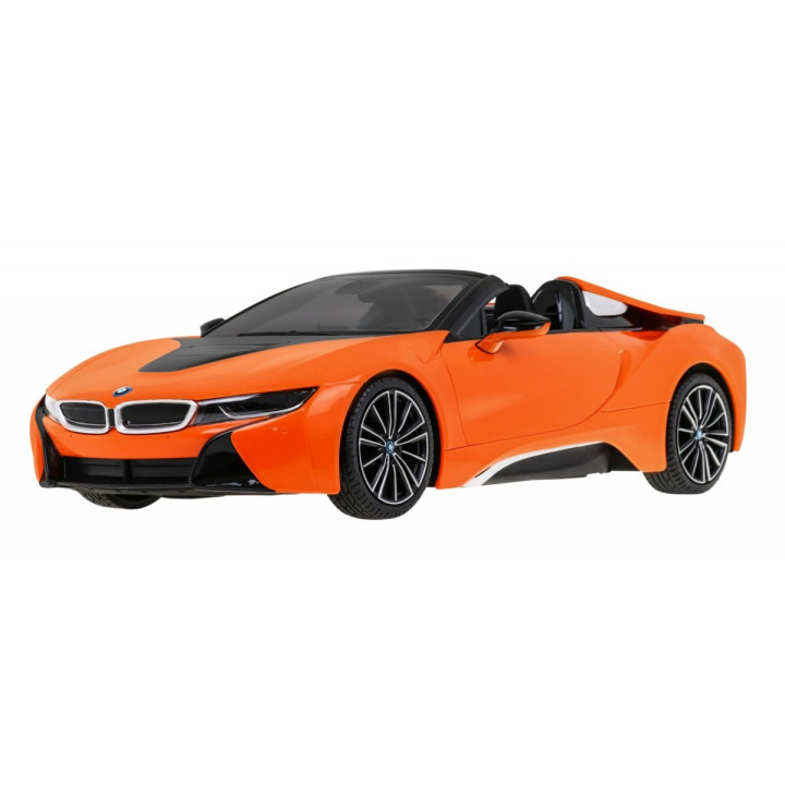 BMW i8 Roadster pomarańczowy RASTAR model 1:12 Zdalnie sterowane auto + pilot 2,4 GHz