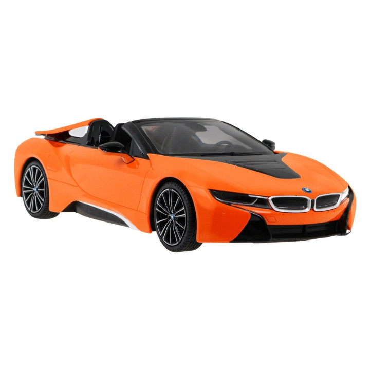 BMW i8 Roadster pomarańczowy RASTAR model 1:12 Zdalnie sterowane auto + pilot 2,4 GHz
