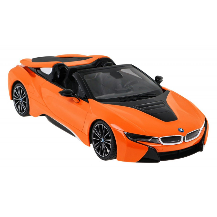 BMW i8 Roadster pomarańczowy RASTAR model 1:12 Zdalnie sterowane auto + pilot 2,4 GHz