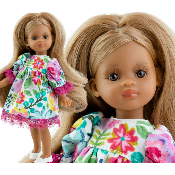 CUDOWNA HISZPAŃSKA LALKA PAOLA REINA 21CM  02117