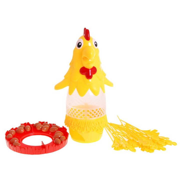 Gra zręcznościowa Oskub Kurczaka dla dzieci 3+ i dorosłych Wyjmowanie piórek + Ochrona jajek