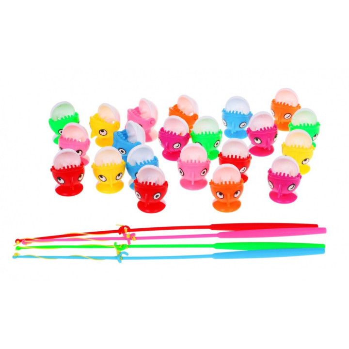 Gra zręcznościowa Łowienie Rybek dla dzieci 3+ różowy + 21 kolorowych Rybek + 4 Wędki + Plansza z 3 jeziorkami