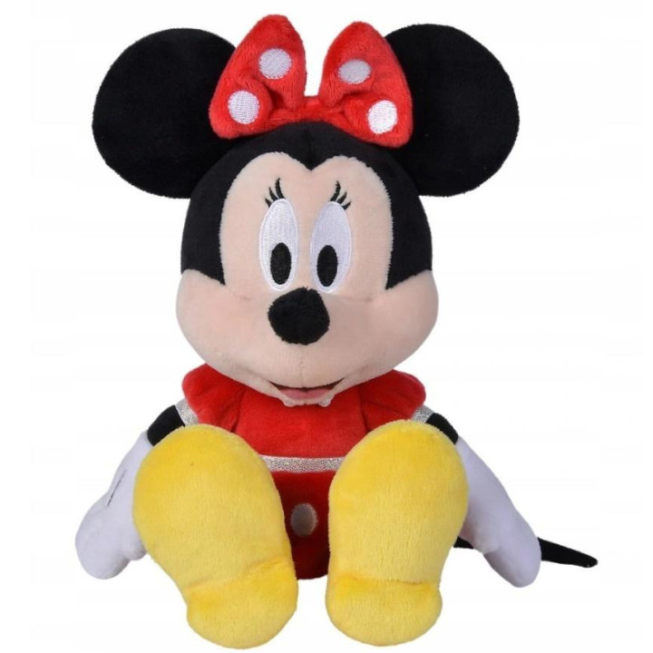 Disney Minnie maskotka pluszowa czerwona 25cm