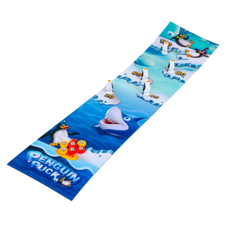 Gra zręcznościowa dla dzieci "Curling z Pingwinami"