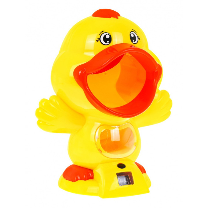Kaczka z Pistoletem na kulki dla dzieci 8+ Interaktywna gra zręcznościowa + 12 kulek z pianki