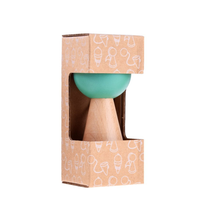 Drewniana gra zręcznościowa złap kulkę ZA4717