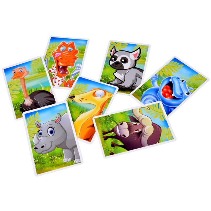 Gra Zręcznościowa Głodny Krokodyl i Uciekające Żabki Emocji Moc GR0683