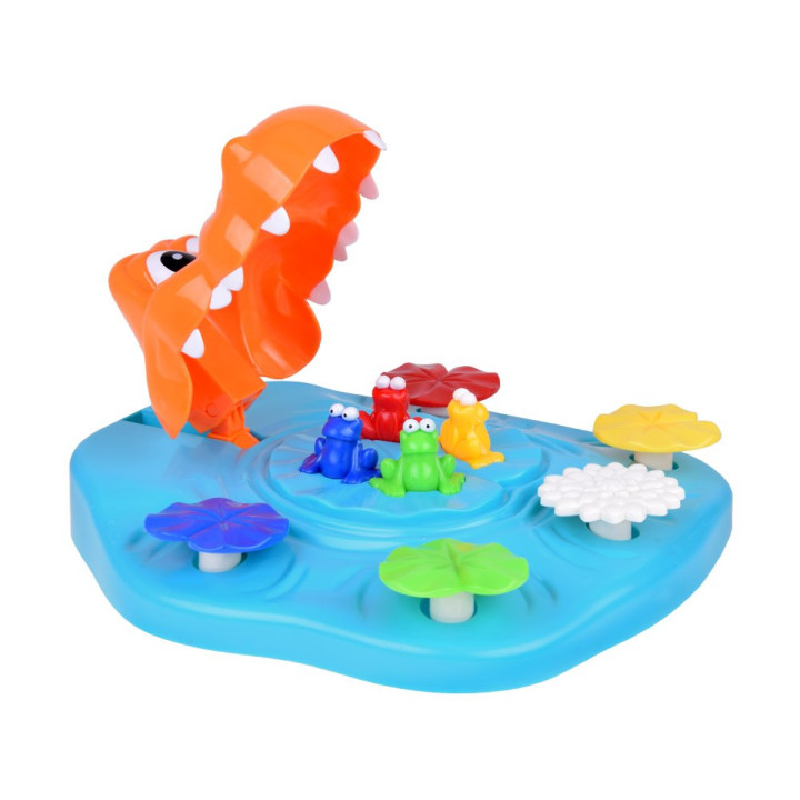 Gra Zręcznościowa Głodny Krokodyl i Uciekające Żabki Emocji Moc GR0683