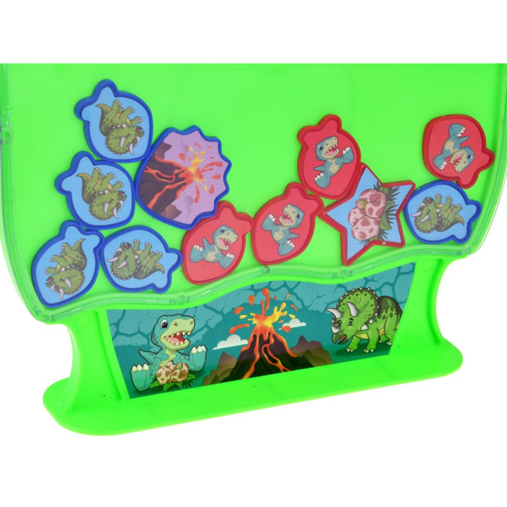 Gra zręcznościowa strategiczna połącz 5 Dinozaury układankaGR0614