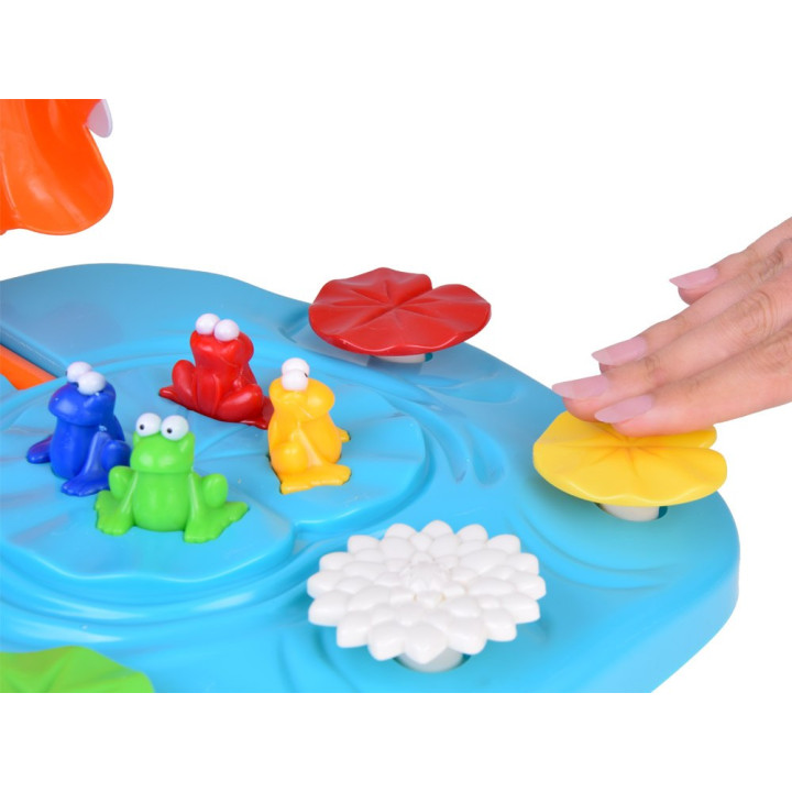 Gra Zręcznościowa Głodny Krokodyl i Uciekające Żabki Emocji Moc GR0683