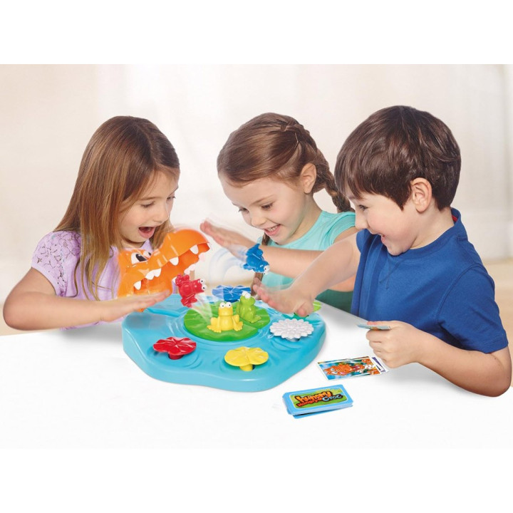 Gra Zręcznościowa Głodny Krokodyl i Uciekające Żabki Emocji Moc GR0683