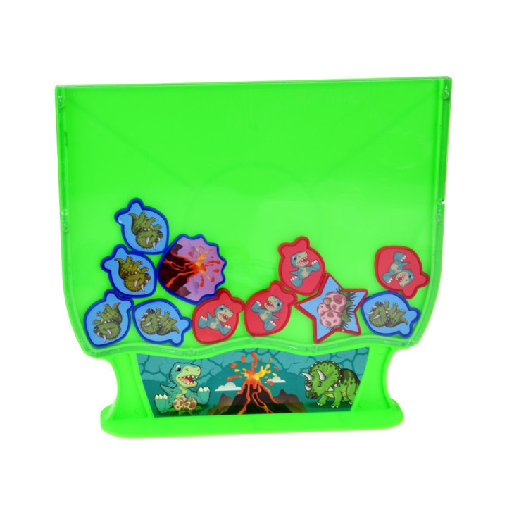 Gra zręcznościowa strategiczna połącz 5 Dinozaury układankaGR0614