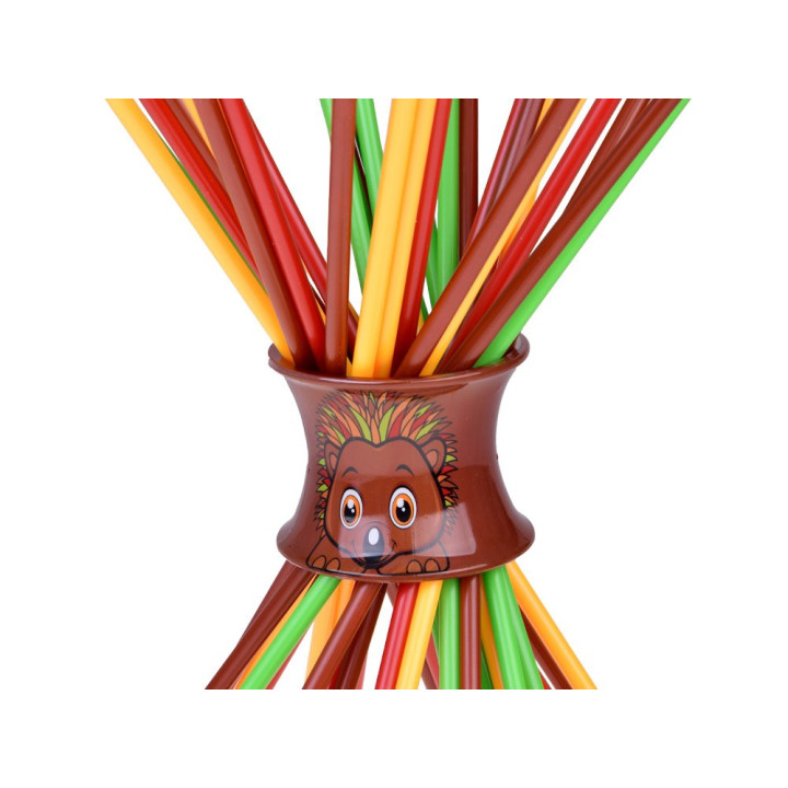 Gra Zręcznościowa Bierki z Jeżykiem kolorowe bierki GR0686