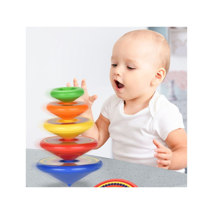 Gra zręcznościowa mega bączek piramida gyro ZA4730