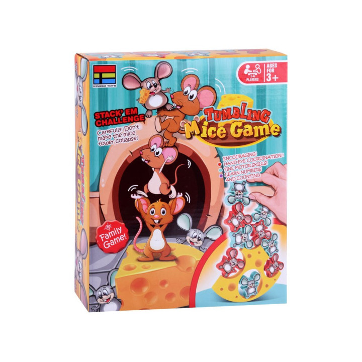 Gra zręcznościowa spadające myszki balans GR0625