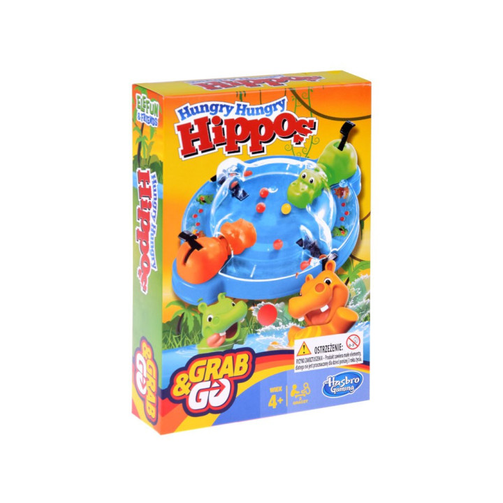 Hasbro Gra zręcznościowa Głodne hipopotamy GR0657