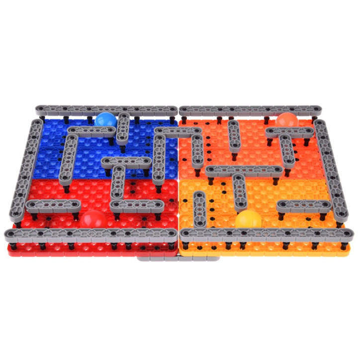 Klocki tor labirynt dla kulek 193 ele gra zręcznościowa ZA4695